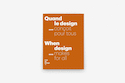 Quand le design... concoit pour tous / when design makes for all